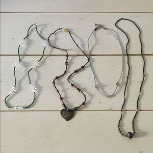 Handmade Beaded Necklace Bundle